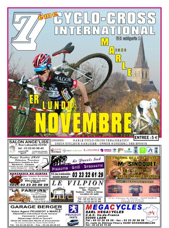 Cyclo-Cross de Marle (02) le 1er novembre : Mourey pour la passe de 4 ? 