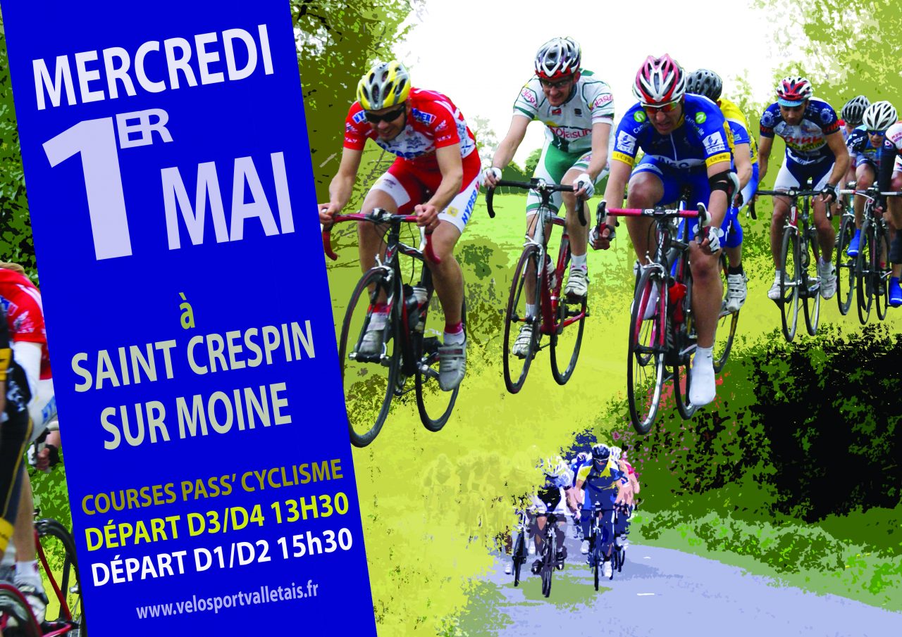 Pass'Cyclisme  Saint-Crespin-sur-Moine (49) le 1er mai