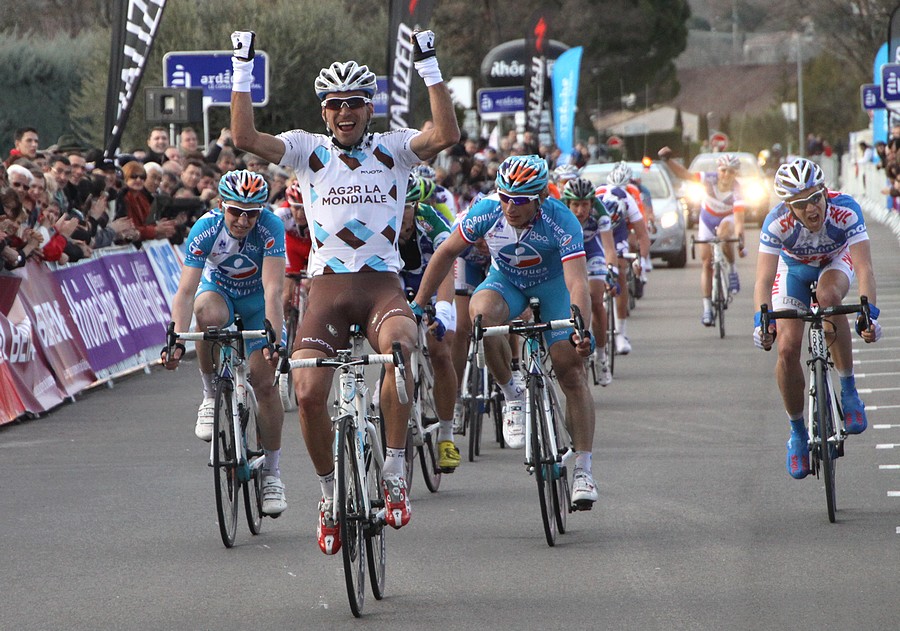 Les Boucles du Sud-Ardche : Riblon gagne, Gautier 3e