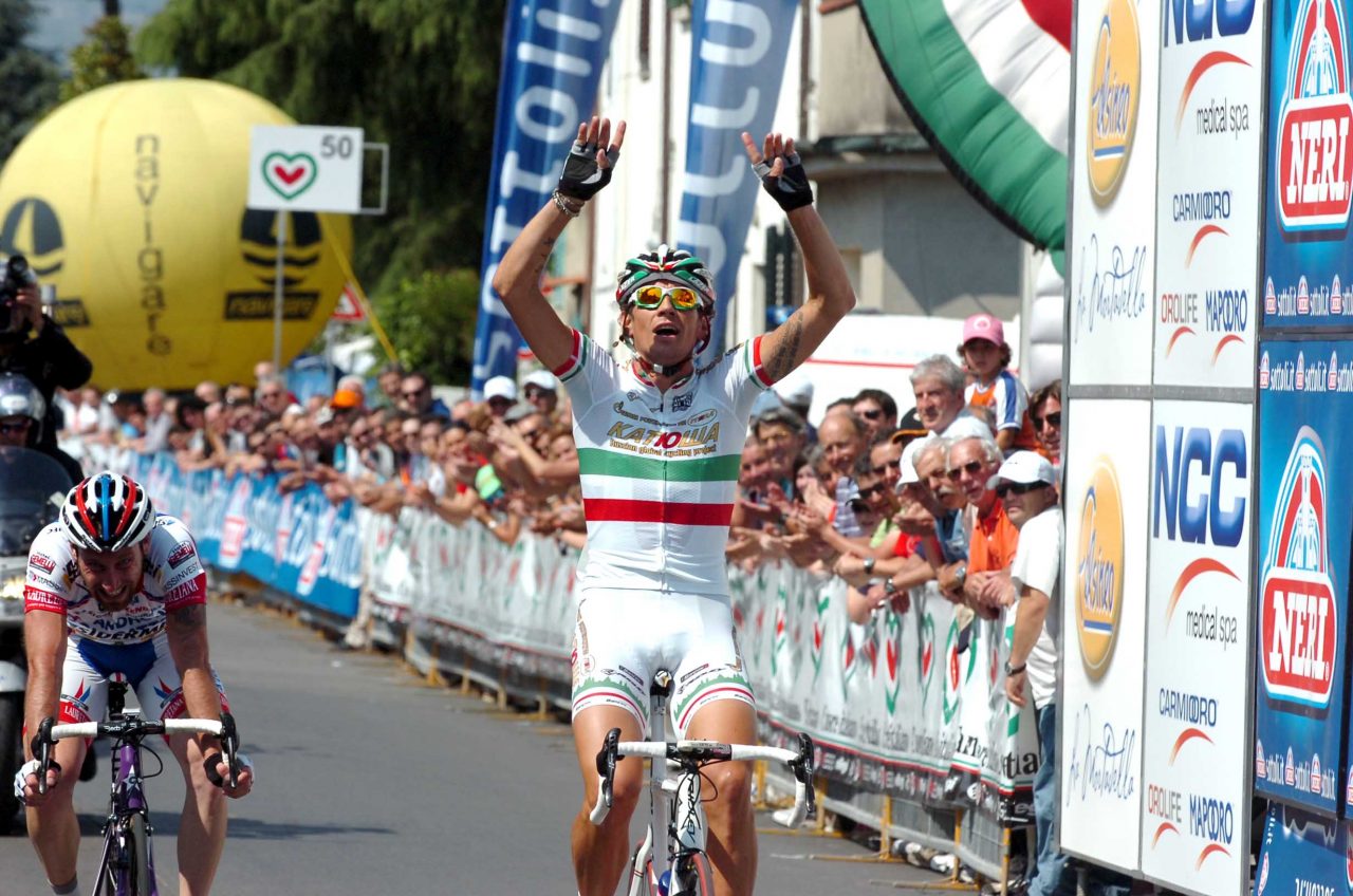 Filippo Pozzato remporte la 1re dition du "Souvenir Franco Ballerini"