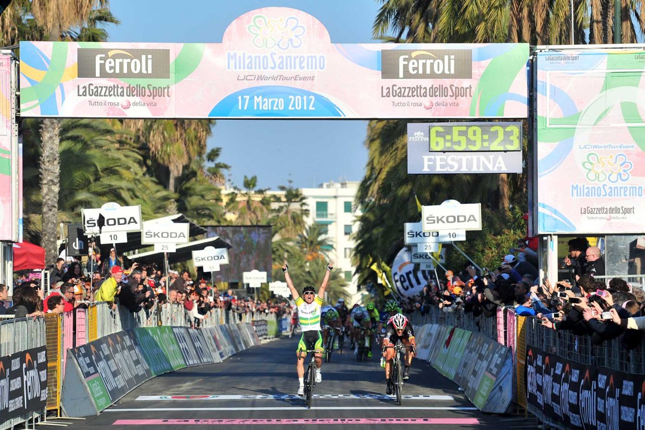 Milan San Remo : Gerrans le plus rapide.