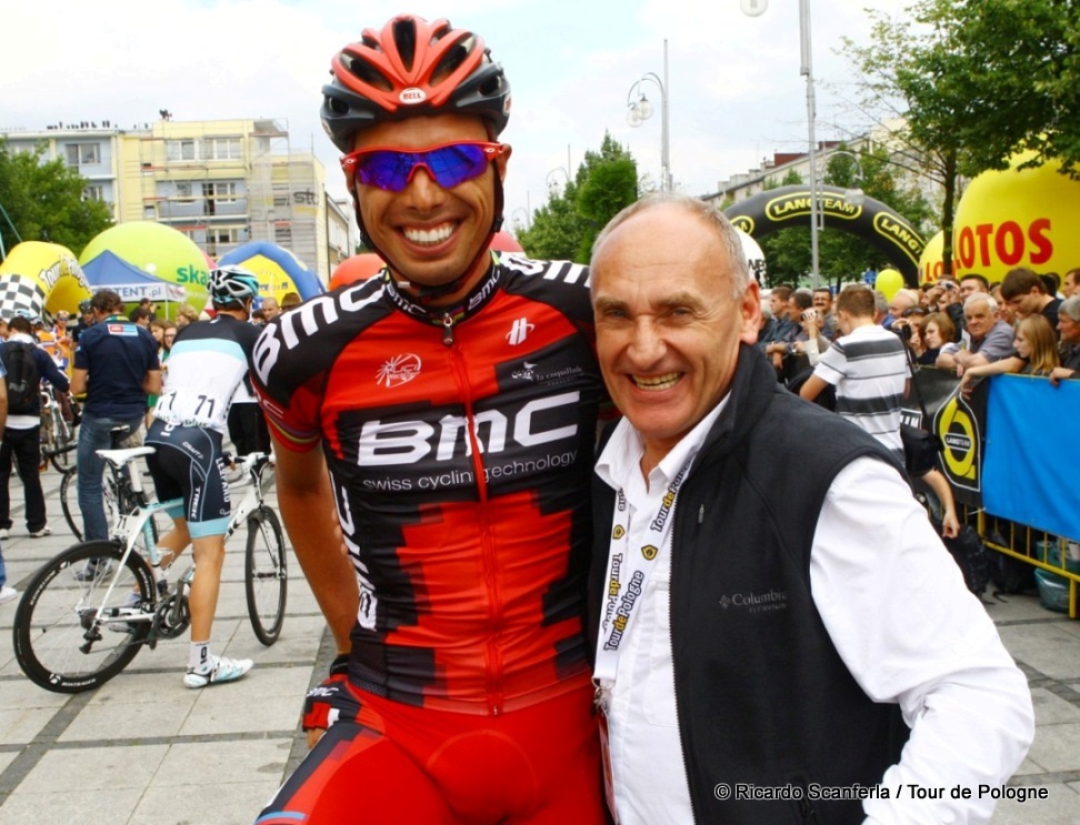 Une chute met fin au Tour de Pologne d'Alessandro Ballan.