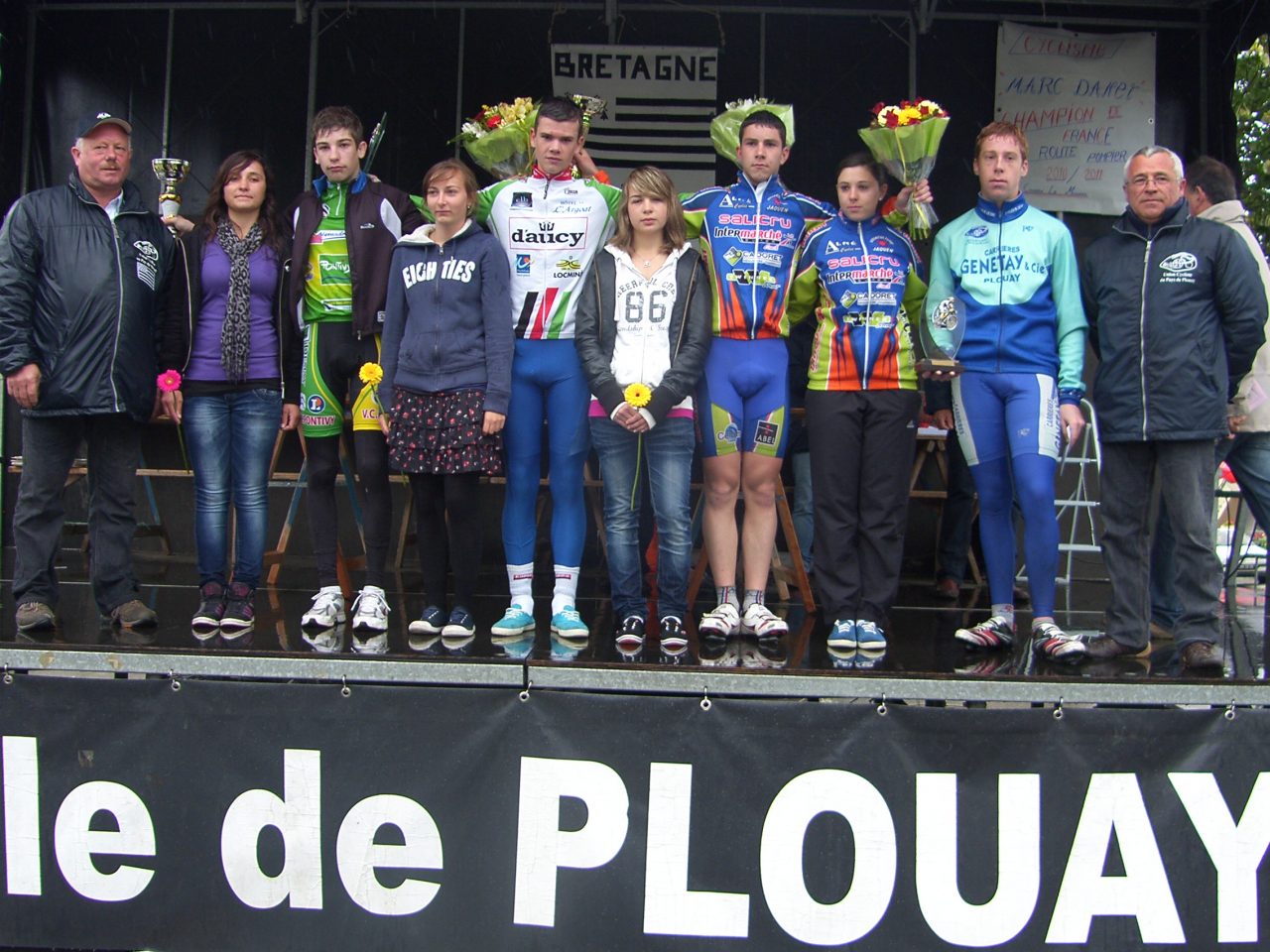 Minimes, cadets et coles de cyclisme  Plouay (56) : Le triomphe de l'OC Locmin.