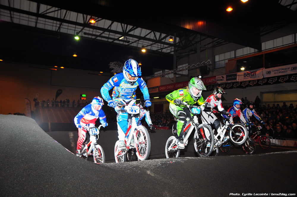 Indoor BMX de Caen : les pilotes Bretons sur les podiums 
