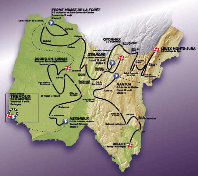 Tour de l'Ain 2013 : le parcours dvoil 