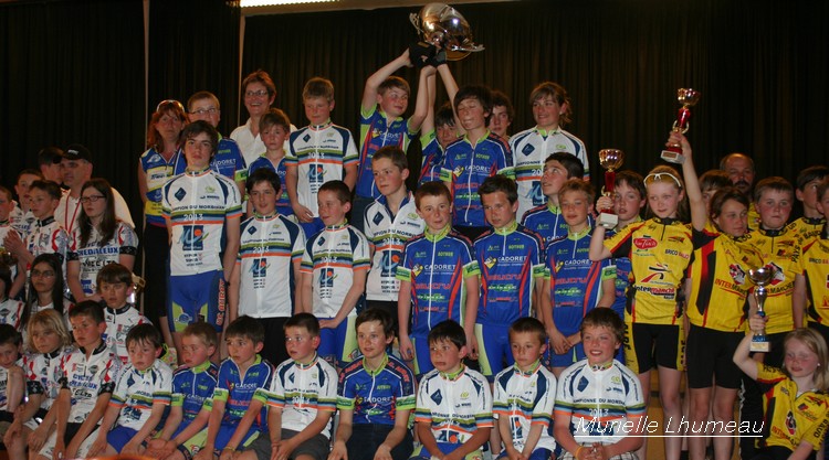 Championnat 56 des coles de cyclisme  Noyal-Pontivy : L'UC Auray sacre