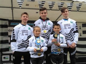 Bretagne BMX : 5 titres pour le  BMX Trgueux 