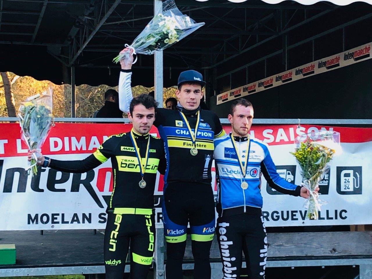 Championnats du Finistre de cyclo-cross CX: Le Quau sacr