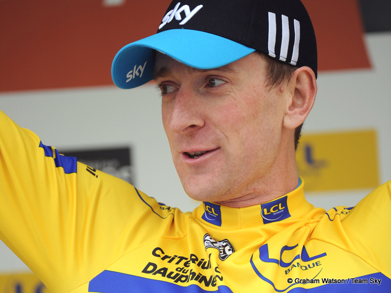 Critrium du Dauphin : le chrono pour Martin / Wiggins en jaune 