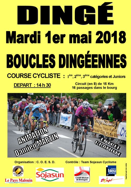 Boucles Dingennes 2018: pour succder  Burgaudeau