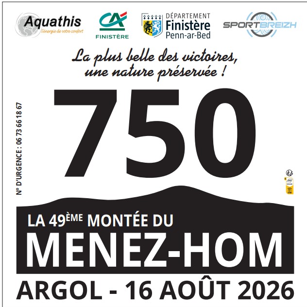 Menez-Hom: quand et o� r�cup�rer son dossard ? 