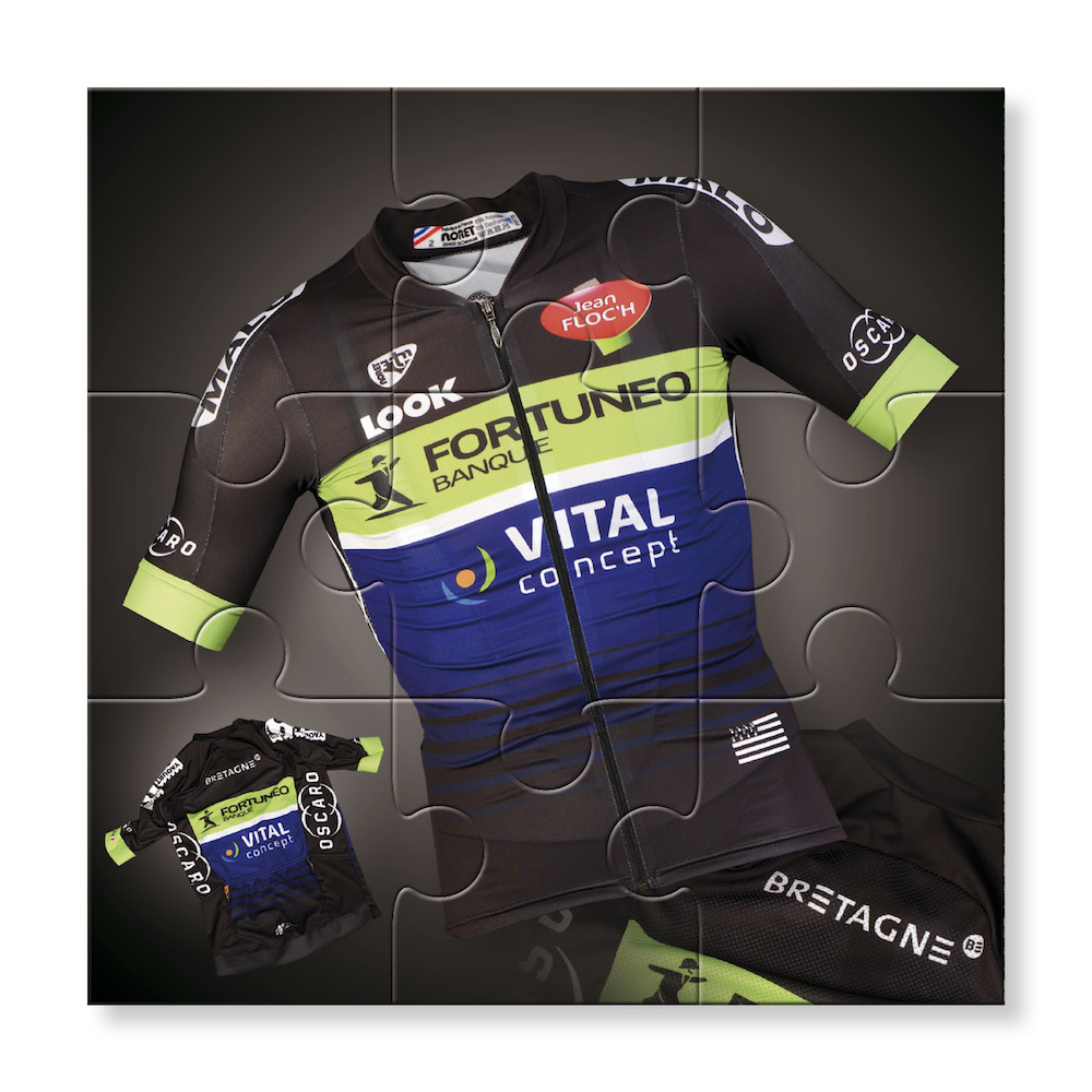 Le maillot de Fortuneo-Vital Concept