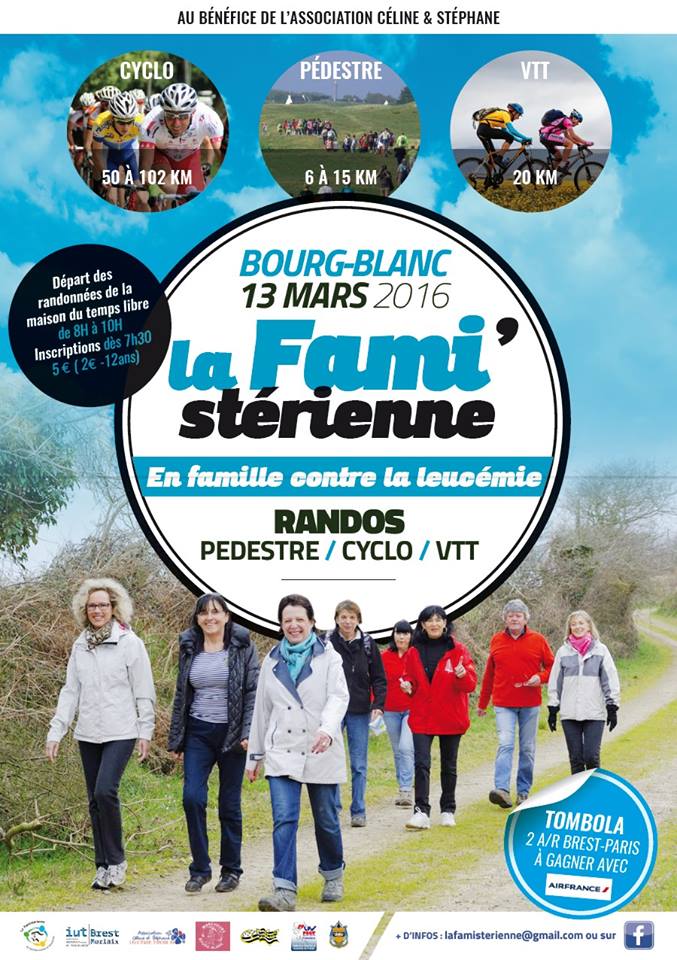 La Fami’strienne : le 13 mars  Bourg-Blanc (29)