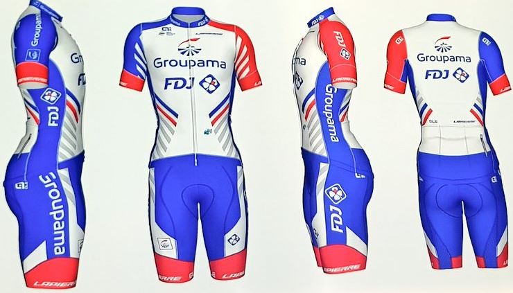 Le maillot de Groupama -FDJ dvoil 