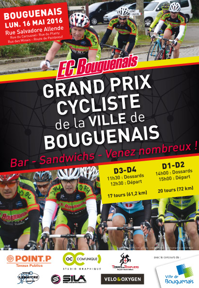 Bouguenais (44): le GP de la ville , le 16 mai