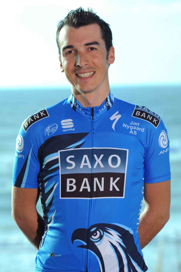 Le maillot 2012 de la Saxo Bank