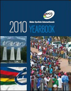 Le Yearbook UCI 2010 maintenant disponible  la vente !