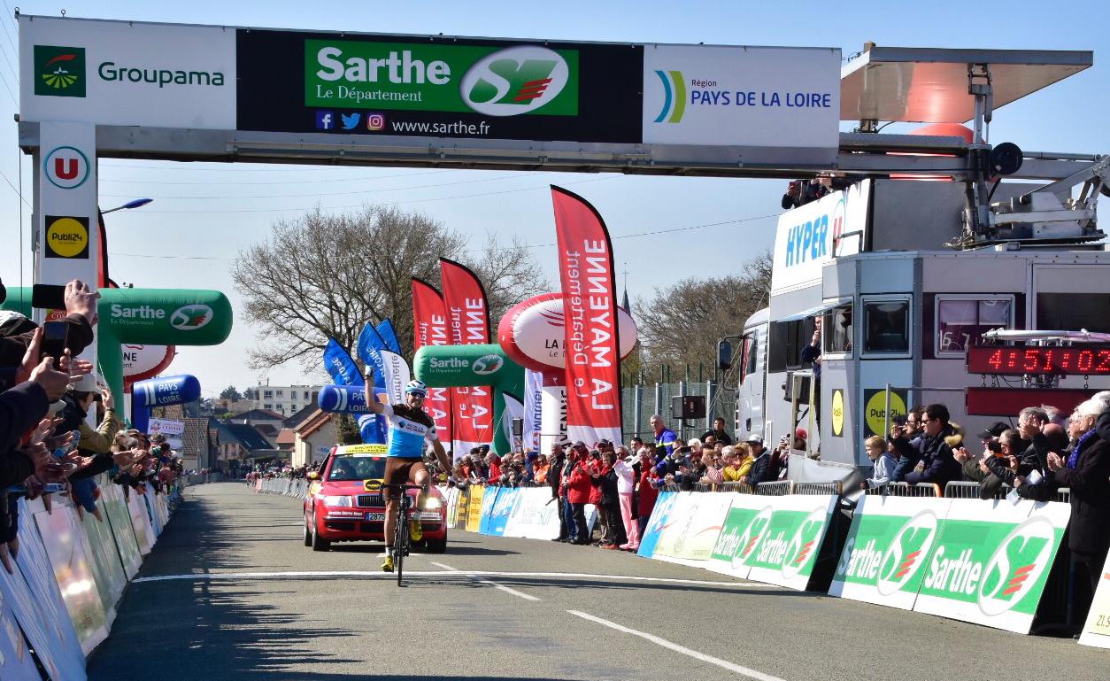 Circuit cycliste Sarthe - Pays de la Loire # 3: Gougeard en puncheur 