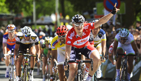 Tour de Belgique : le Hat-trick pour Greipel  