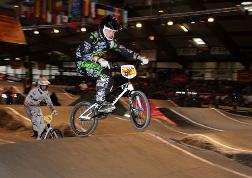 Le BMX TREGUEUX  l'indoor international de Saint Etienne 