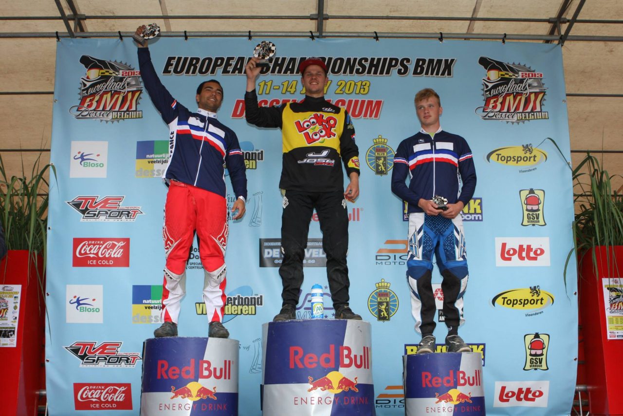 BMX / Challenge Europen : Morin 3me en Belgique 