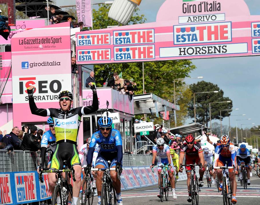 Tour d'Italie # 3 : Matt Goss au sprint / Dmare 4me 