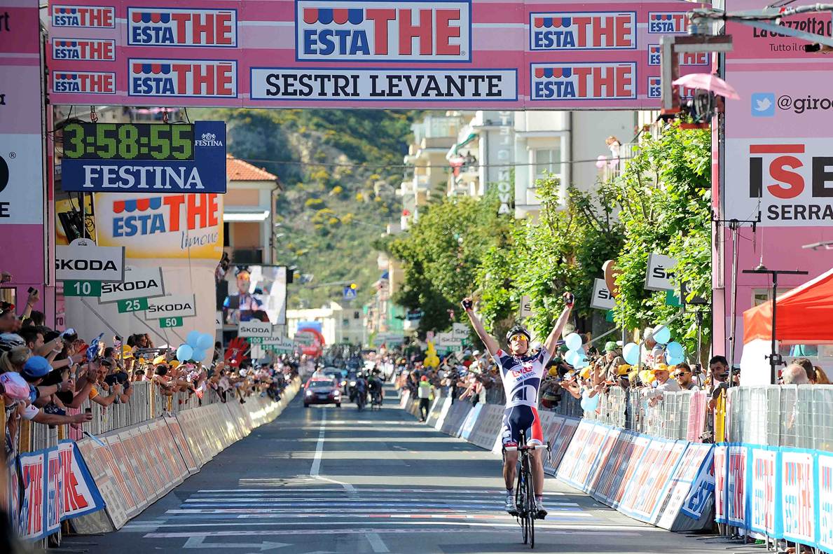 Tour d'Italie # 12 : Casar remonte  la 3me place 