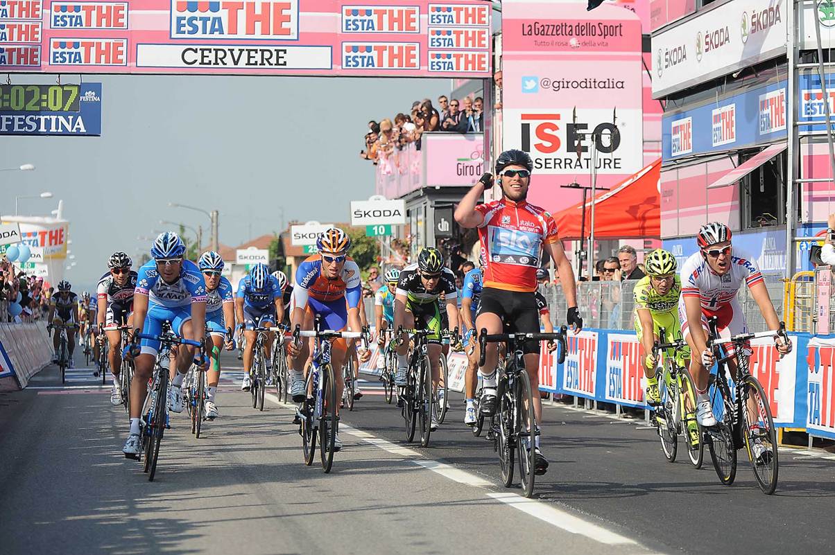 Tour d'Italie # 13 : Cavendish passe la 3me / Dmare 7me