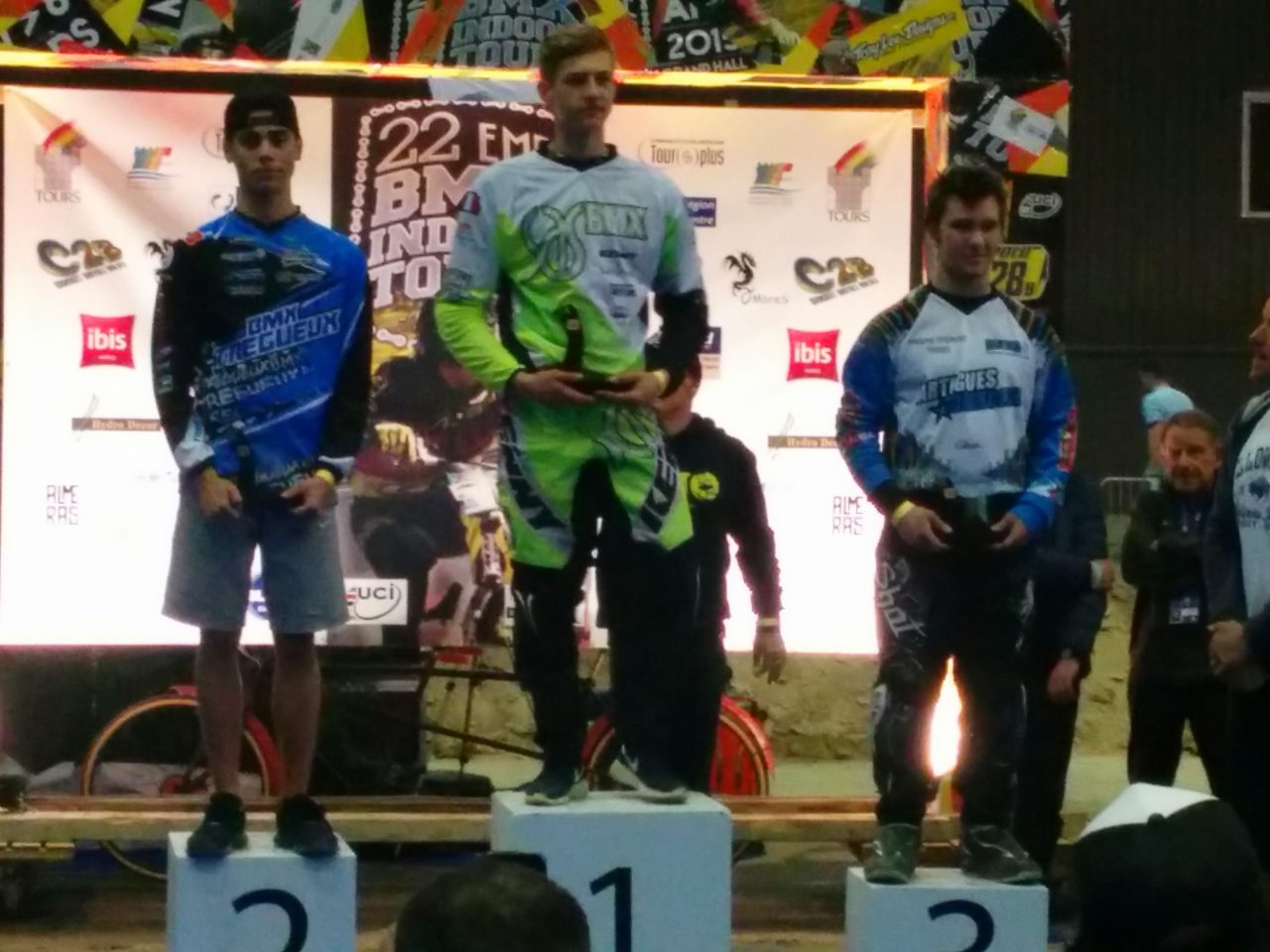 BMX Tregueux  l'indoor de Tours 2015