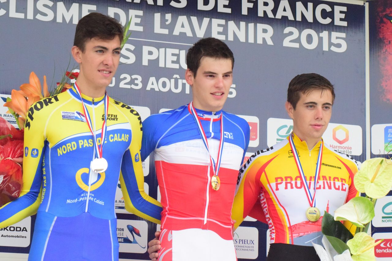 CLM Juniors : Guernalec au pied du podium