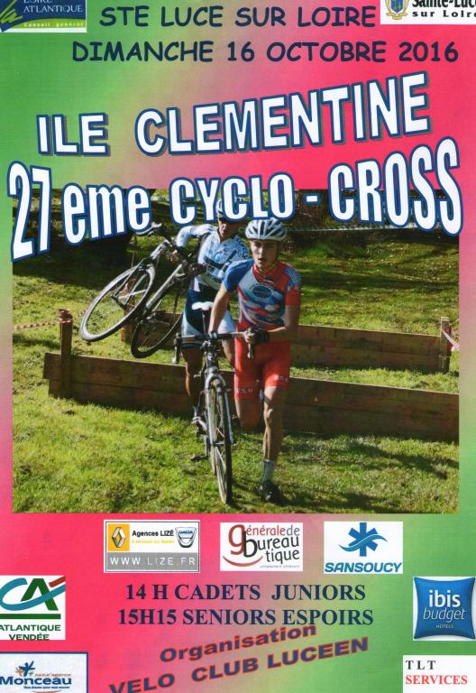 Ste Luce sur Loire (44) : le cyclo-cross de l'Ile Clmentine ce week-end