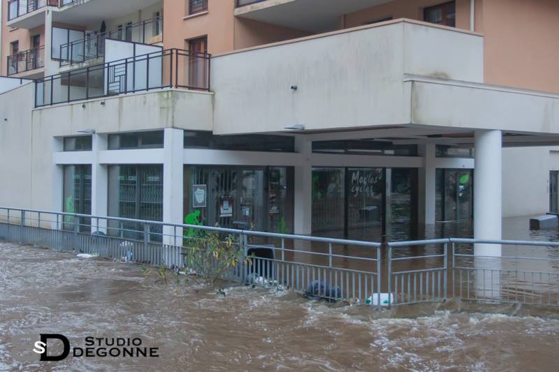 Morlaix sous les eaux