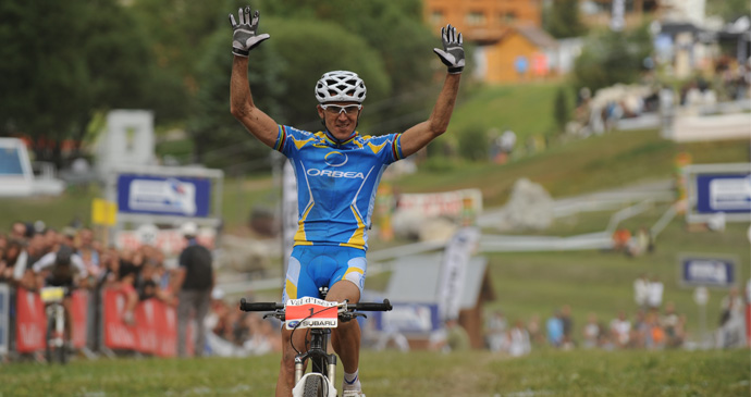 Championnat de France VTT  : Absalon, videmment... 