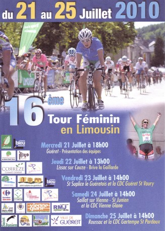 Tour Fminin du Limousin : Shaw en tte 