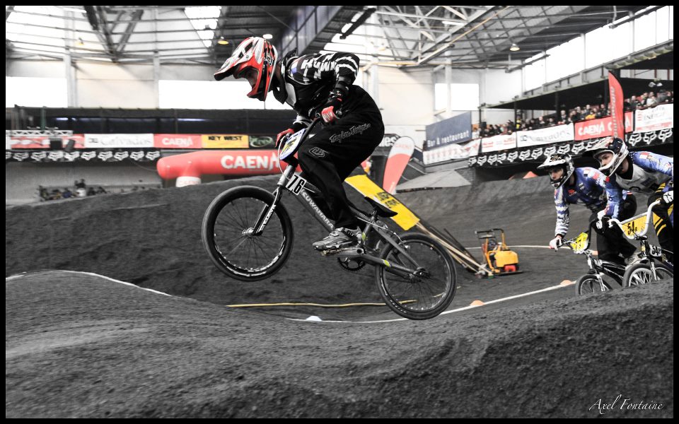 BMX : Delporte sur sa lance  Besanon 