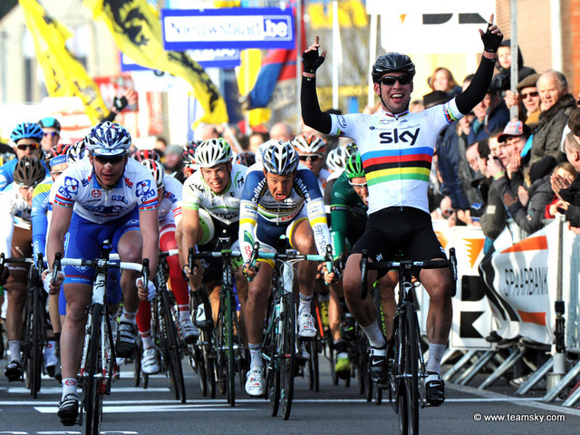 Kuurne-Bruxelles-Kuurne : Cavendish au sprint / Blot 17me 