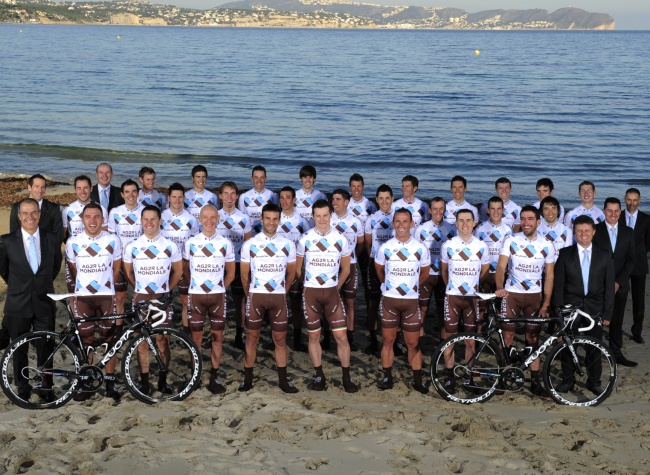 Prsentation AG2R La Mondiale 