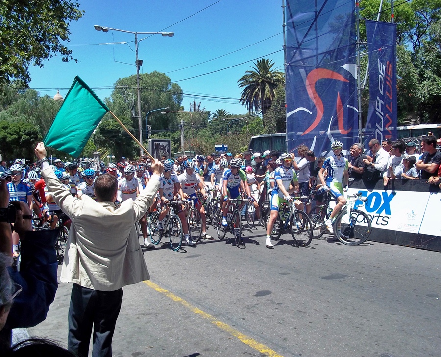 Le Lay et Hinault sur le Tour de San Luis (Argentine)  