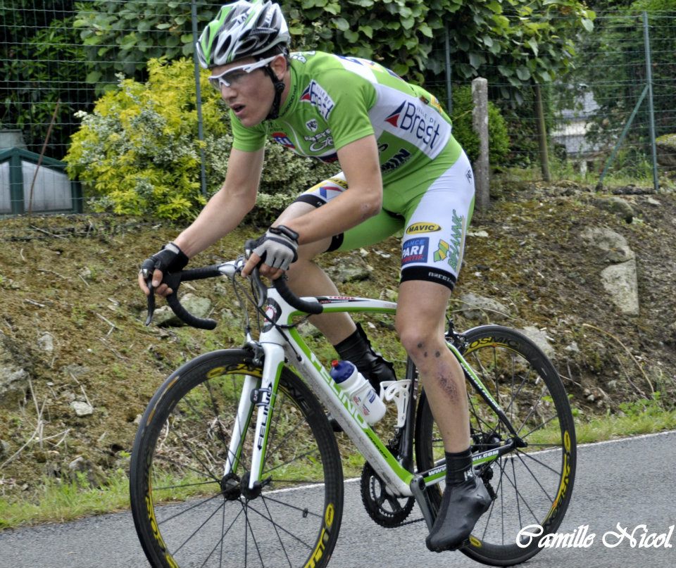 Tour du Nivernais Morvan : les bretons au dpart.