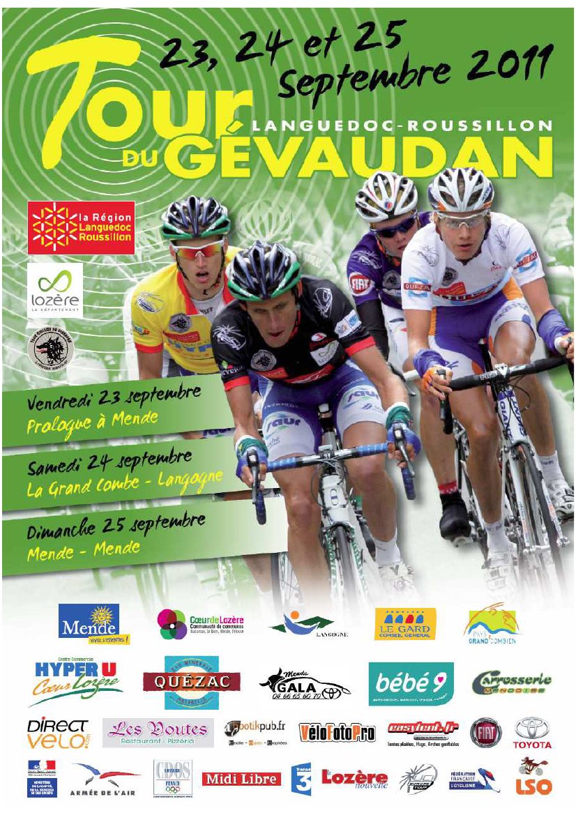 Tour du Gvaudan Languedoc-Roussillon : Doubl Saur Sojasun / Quemeneur 4e 
