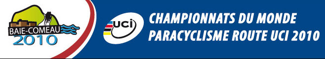 Championnat du Monde Paracyclisme : Granjean - Hervio 8e 