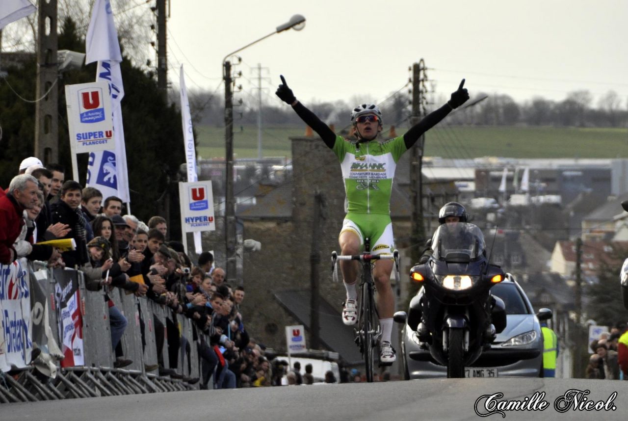 Madouas sur Paris Roubaix Juniors.