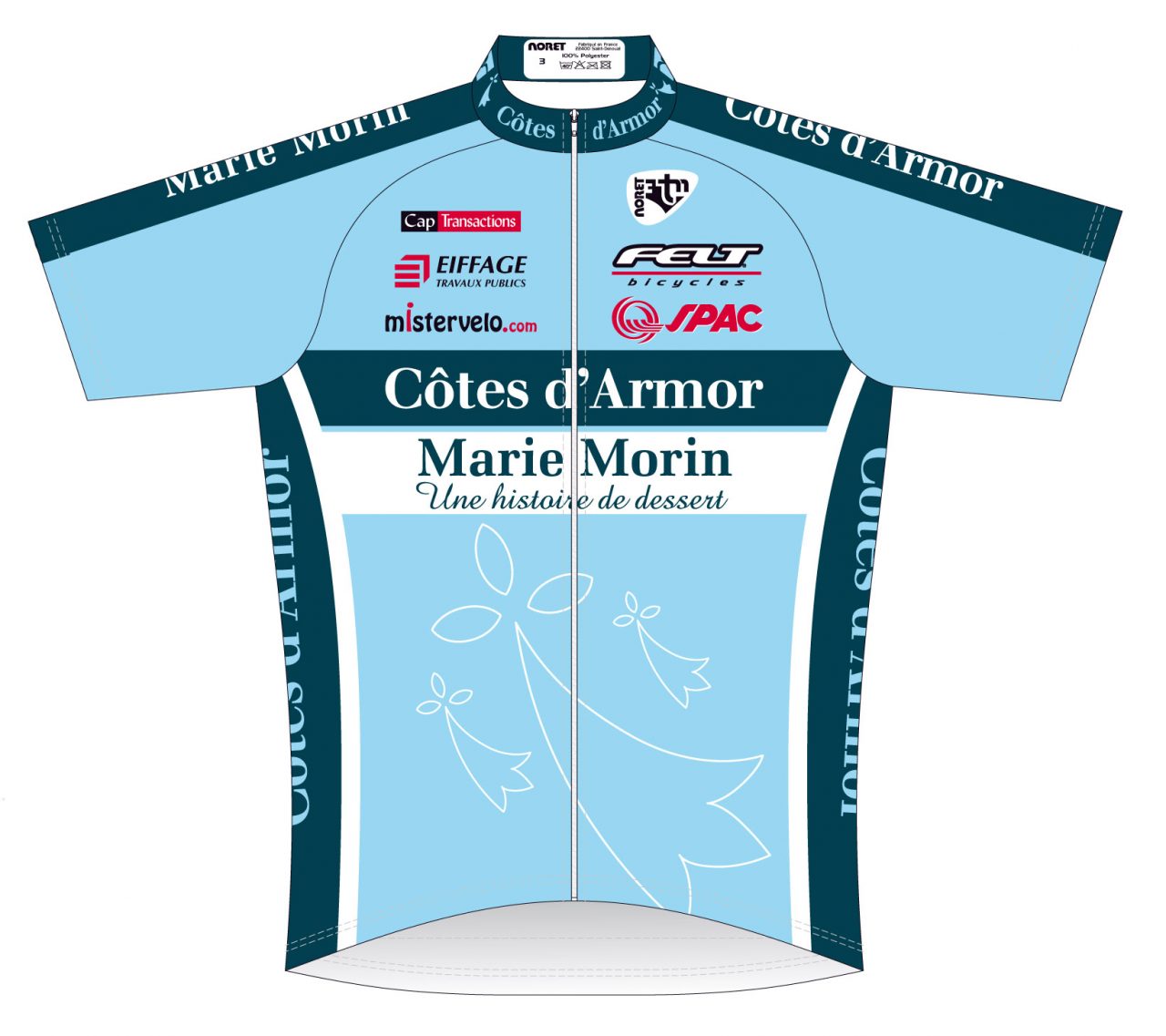 Ctes d’Armor-Marie Morin : le nouveau maillot.