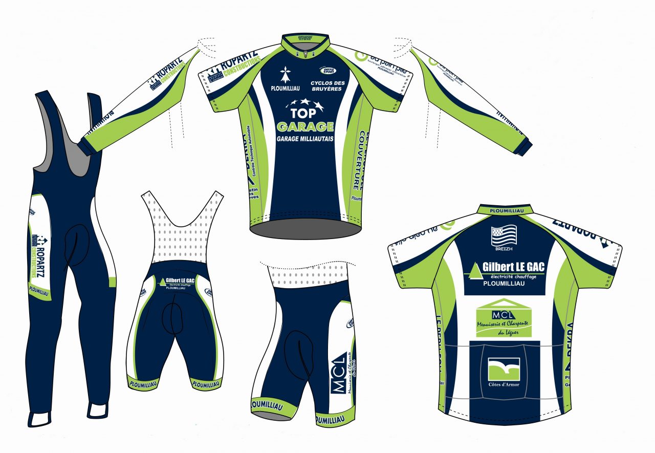 Le maillot 2012 des cyclos des Bruyres  