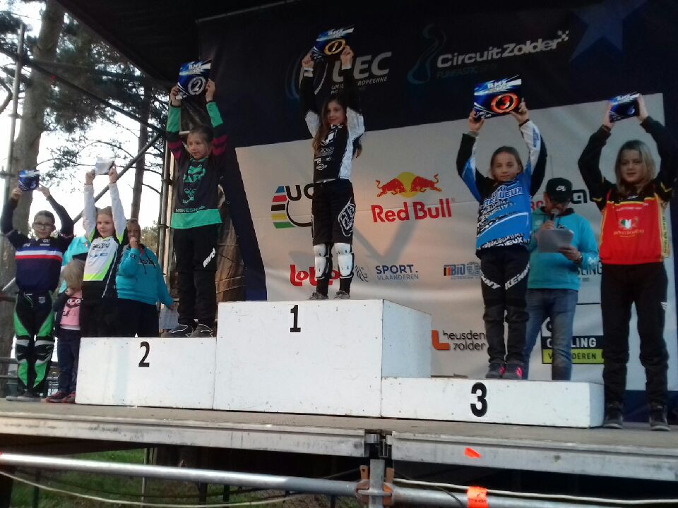 Coupe d'Europe Bmx: 2 podiums pour Mline Videlo