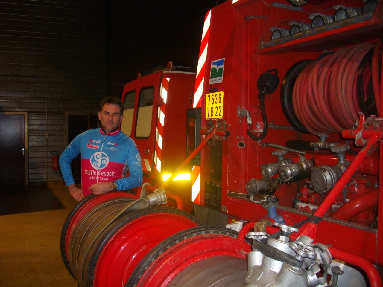 Les pompiers en selle pour le Tlthon