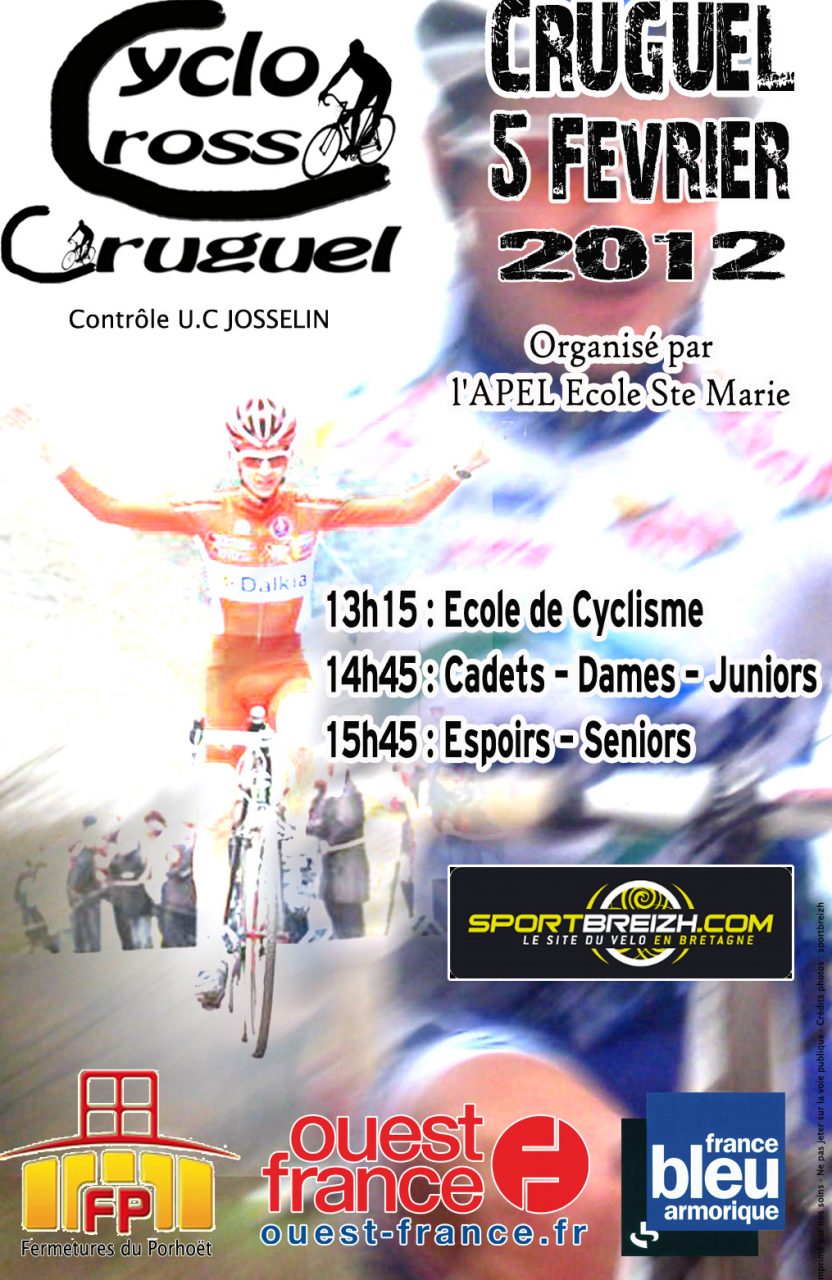 Cyclo-Cross de Cruguel (56) : les engags