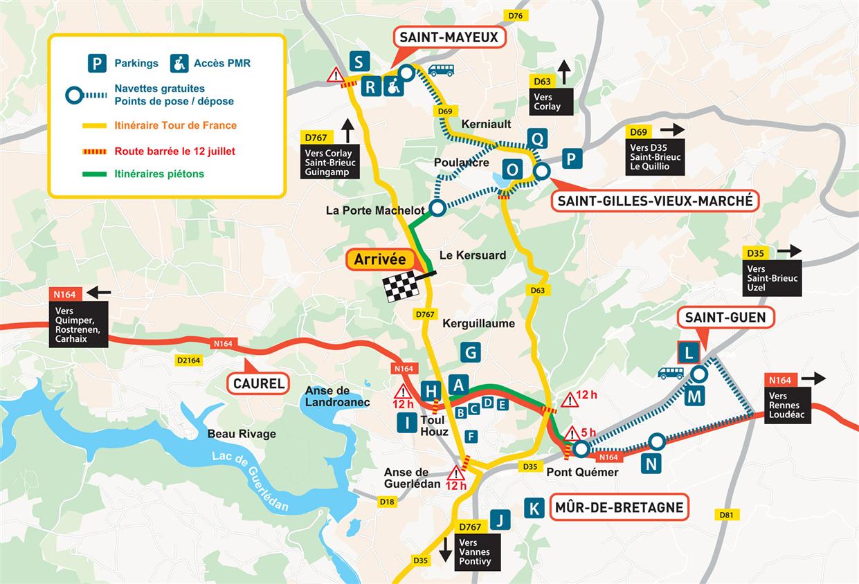 Le Tour  Mur de Bretagne