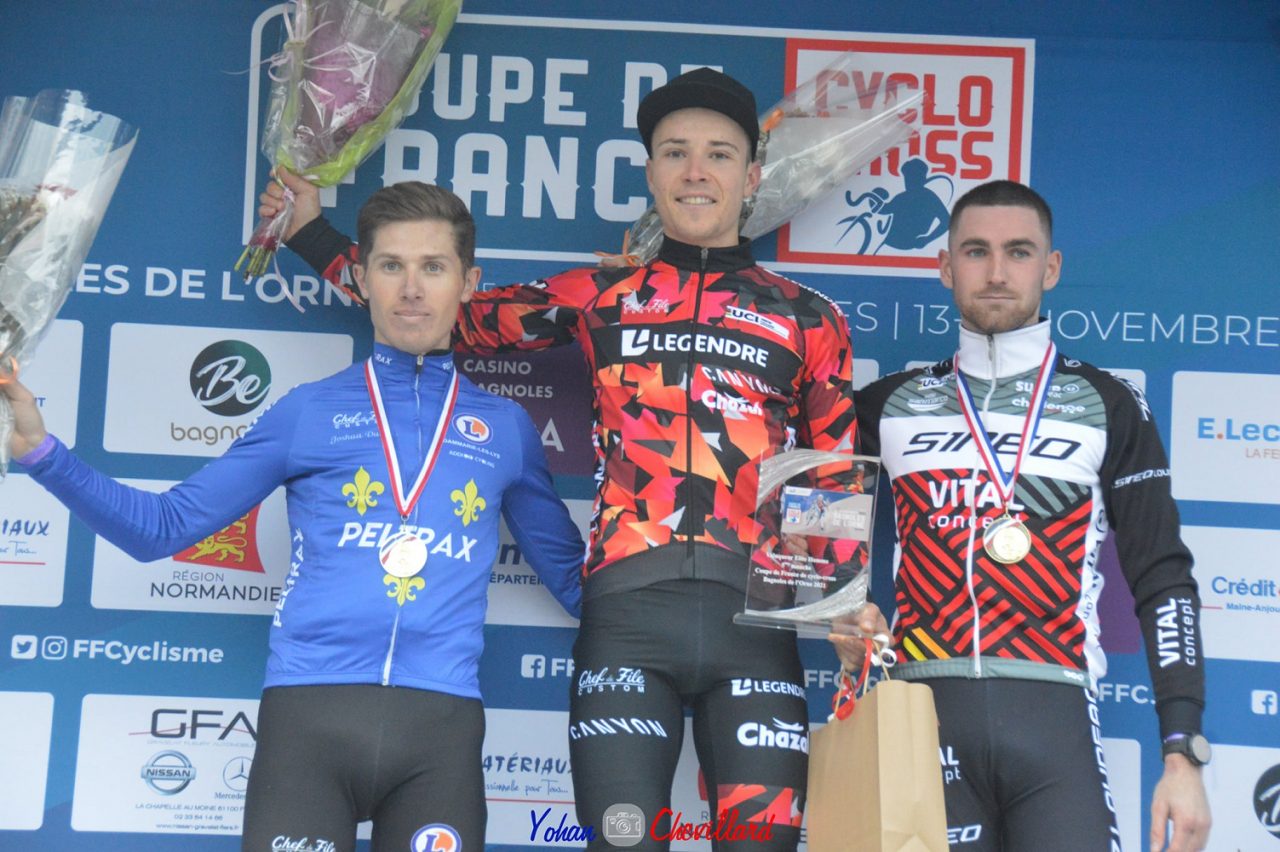 Coupe de France / samedi / Elite: Periou sur le podium