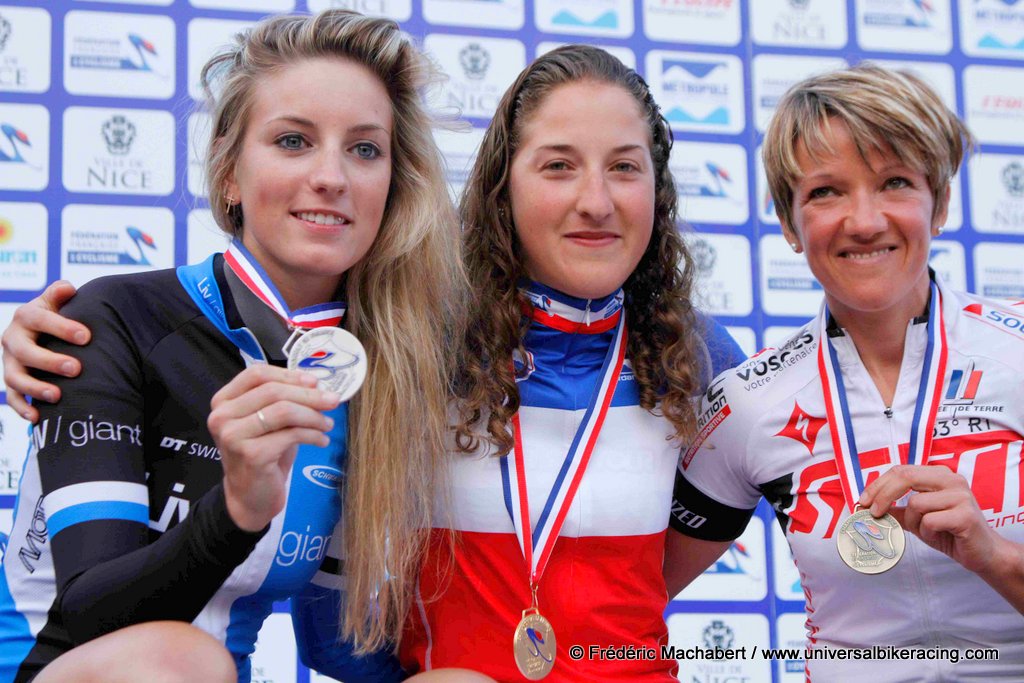 Championnat de France VTT X-Country Dames : Bresset puissance 4 